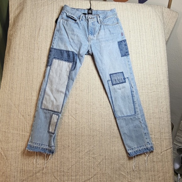 BDG Other - BDG Urban Outfitters Slim Taper Fit Patchwork‎ Men's 29x28 Denim Jeans